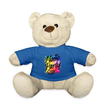 Malle Party Crew Bunt Klecks Mallorca - Nounours - bleu roi - Devant