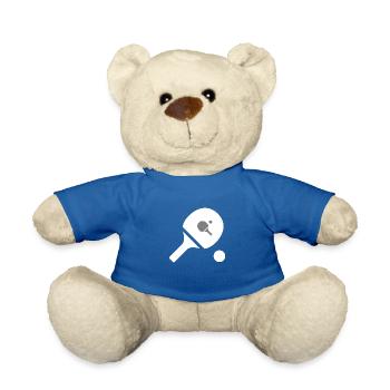 tennis de table - Nounours - bleu roi - Devant