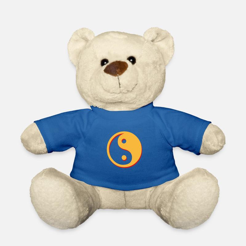 Ying Yang - Teddy Bear - royal blue