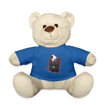 Ours polaire - Nounours - bleu roi - Devant