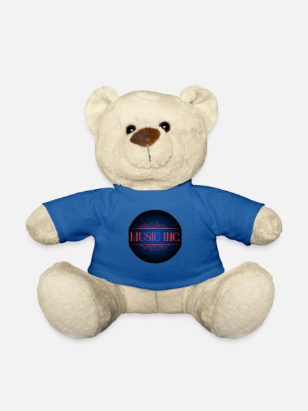 logo music inc. personnalisé - Nounours - bleu roi