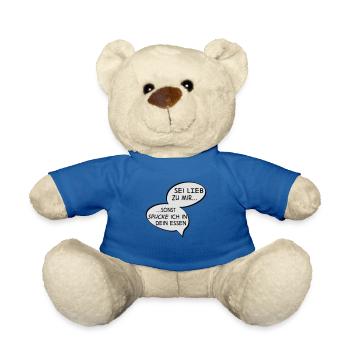 Cuisinier - Nounours - bleu roi - Devant