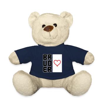 Bruderherz Vertikal - Teddy - French Navy - Vorne
