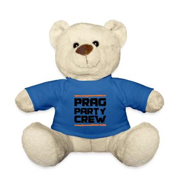 L’équipe de la fête de Prague - Nounours - bleu roi - Devant