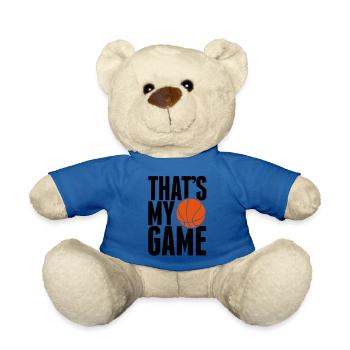 Basketball - That's my Game - Nounours - bleu roi - Devant