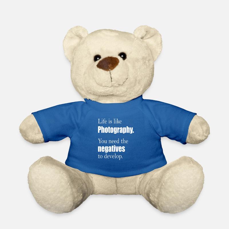 Photography - Teddy Bear - royal blue