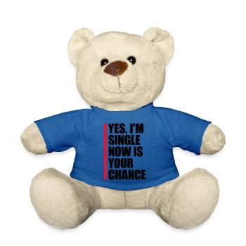 single now your chance - Teddy - Königsblau - Vorne
