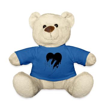 Heartbreak - Teddy Bear - royal blue - Front