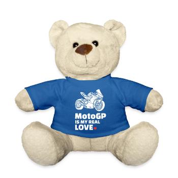 I love Motogp - Teddy Bear - royal blue - Front