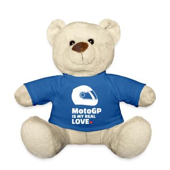 J’adore le Motogp - Nounours - bleu roi - Devant