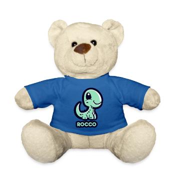 DINOSAURIER. ROCCO - Teddy - Königsblau - Vorne