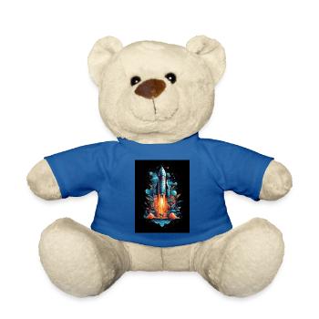 Raumfahrt - Teddy - Königsblau - Vorne