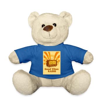 Warm Retro-Radio mit echten 70er-Vibes - Teddy - Königsblau - Vorne