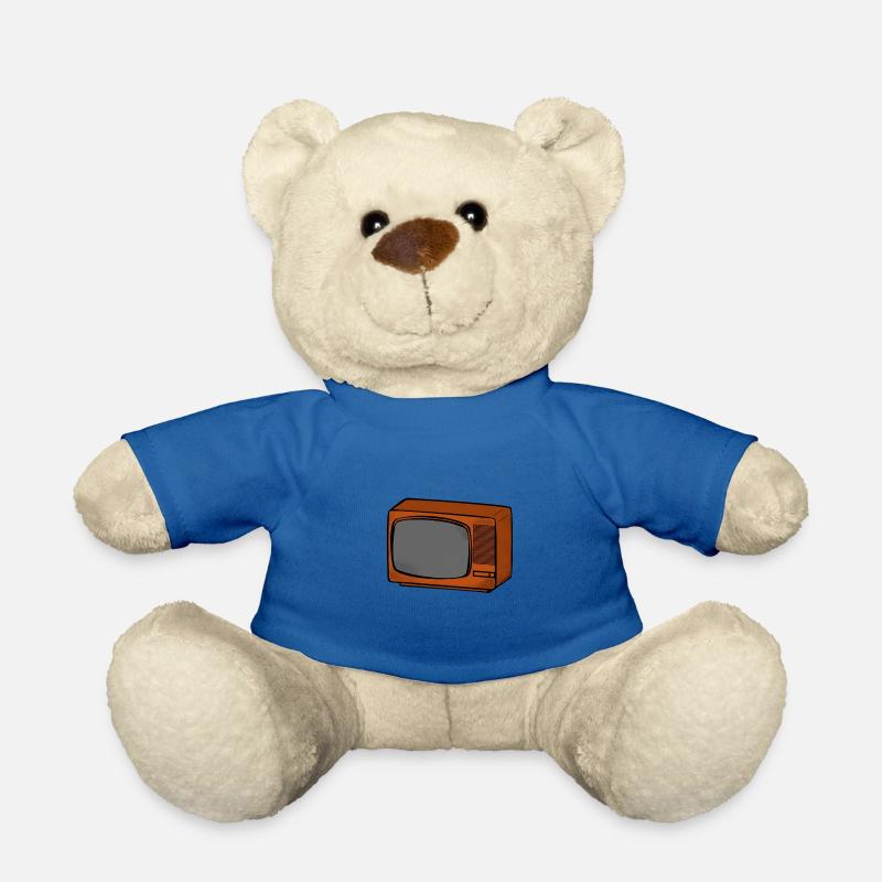 retro tv - Teddy - Königsblau