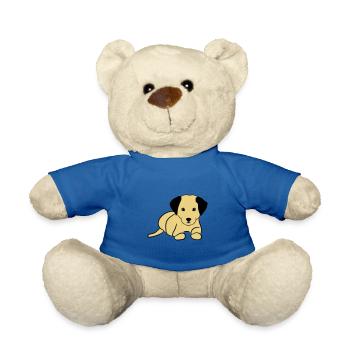 Süßer Hund, Hündchen - Teddy - Königsblau - Vorne