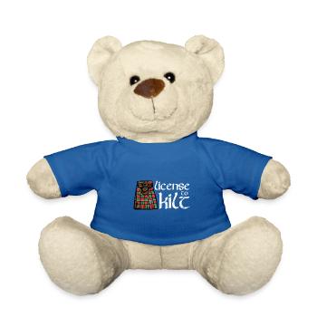 Schottischer Kilt Tracht - Schottenrock Schottland - Teddy - Königsblau - Vorne