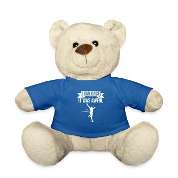 Sarkastischer Läufer Spruch Laufen Lustig - Teddy - Königsblau - Vorne