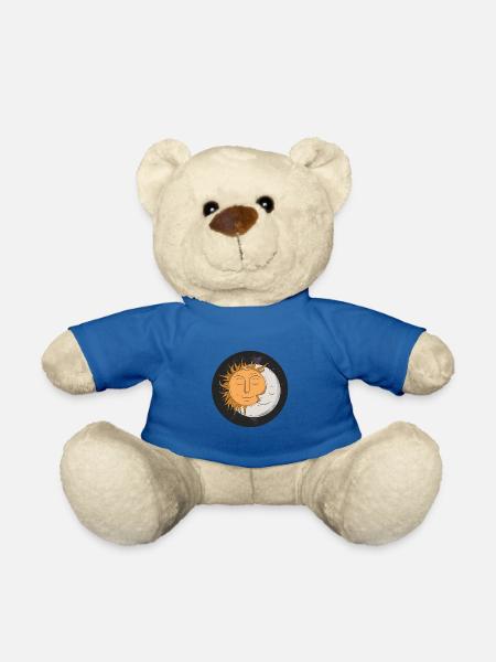 Mond und Sonne - Teddy - Königsblau