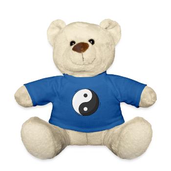 Yin et Yang - Nounours - bleu roi - Devant