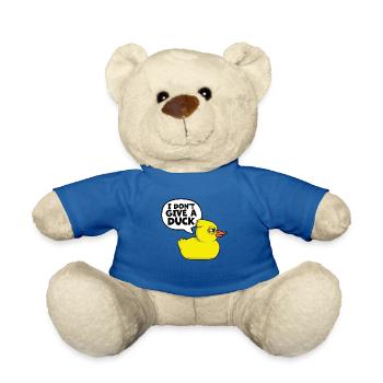 Lustig Ich gebe keine Ente Gummienten Sarkasmus - Teddy - Königsblau - Vorne