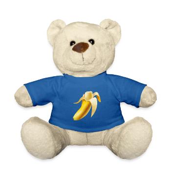 Banane très savoureuse - Nounours - bleu roi - Devant