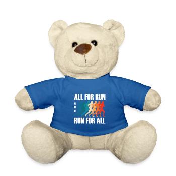 Love Running Zitat - Laufen Läufer Motivation - Teddy - Königsblau - Vorne