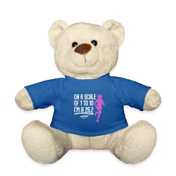 26.2 Meilen Marathon - Marathonläufer - Teddy - Königsblau - Vorne