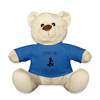 Ich kann nicht tanzen - Teddy - Königsblau - Vorne