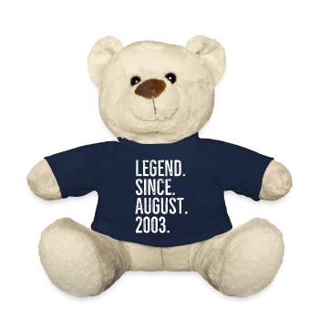 Legend Since August 2003 - Teddy Bear - french navy - Front