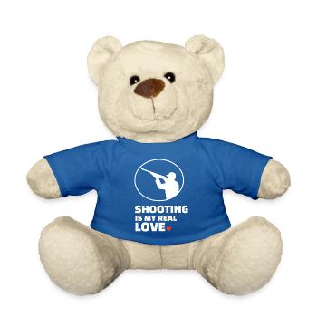 Ich Liebe Das Schießen - Teddy - Königsblau - Vorne