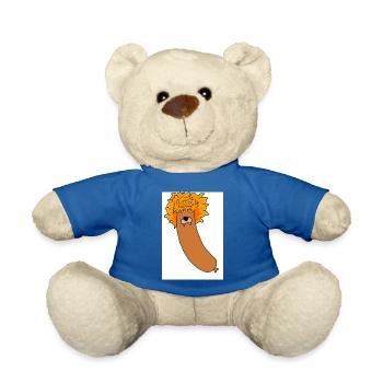 Lorenzo, the lovely latino sassy sausage - Teddy - Königsblau - Vorne