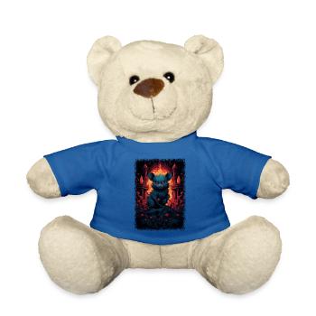 quote gift birthday present present idea gift idea - Teddy - Königsblau - Vorne