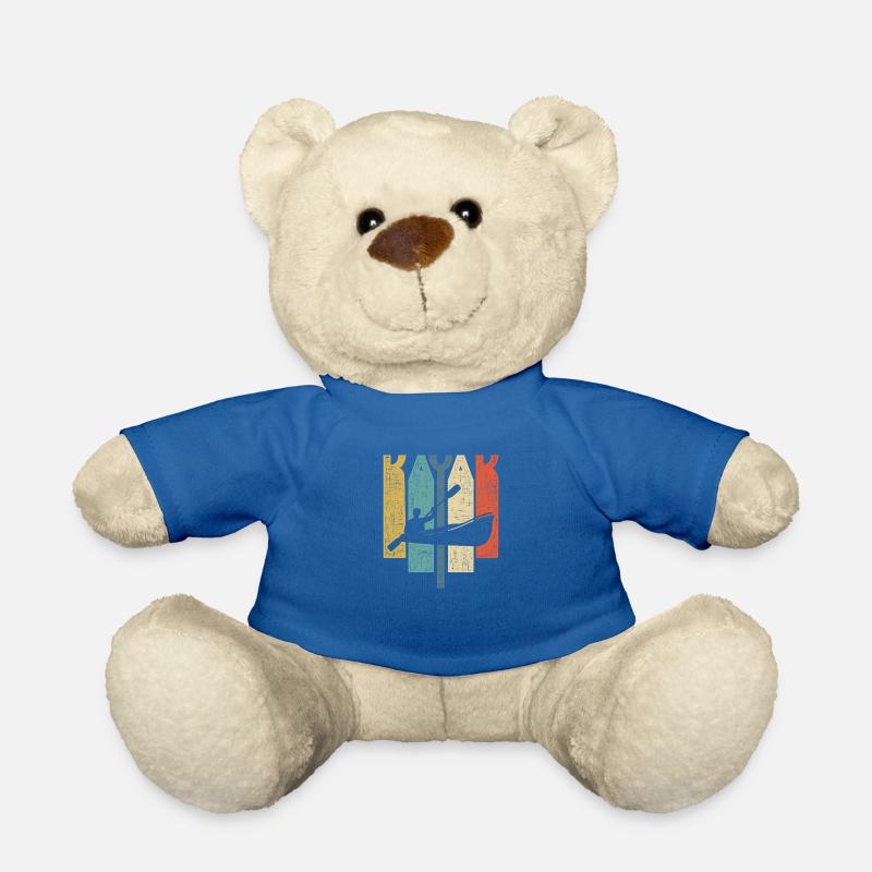 kayak - Nounours - bleu roi