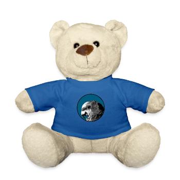 Amazon portrait - Teddy Bear - royal blue - Front