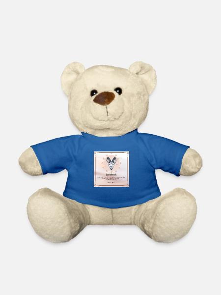 Zodiac Steinbock - Teddy - Königsblau