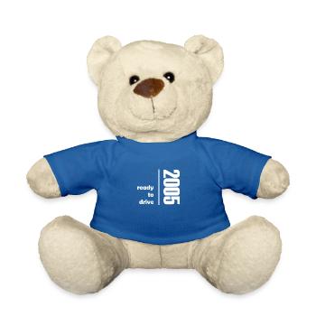 2005 ready to drive white - Teddy - Königsblau - Vorne
