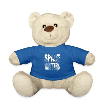 joke spaceship present geek colors - Teddy - Königsblau - Vorne