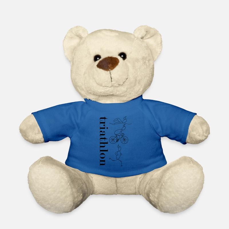 Triathlon - vertikal - Teddy - Königsblau