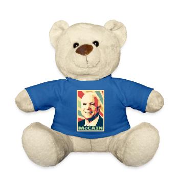 John McCain Colores vintage - Nounours - bleu roi - Devant