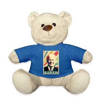 Joe Biden Vintage Colores - Nounours - bleu roi - Devant