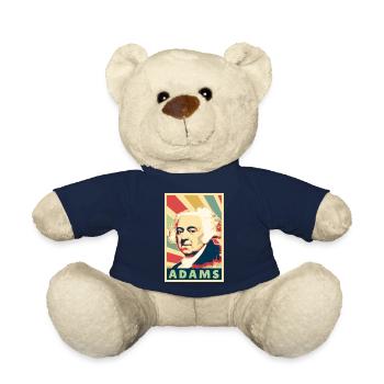 John Adams Vintage Colors - Teddy Bear - french navy - Front