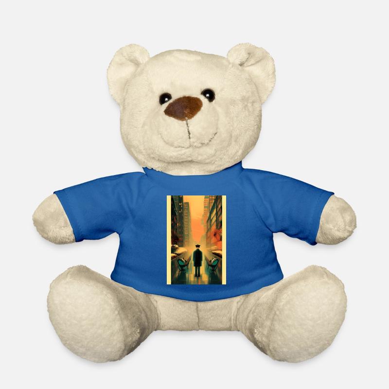 Rues 3 - Nounours - bleu roi