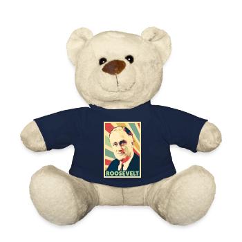 Franklin D. Roosevelt Vintage Farben - Teddy - French Navy - Vorne