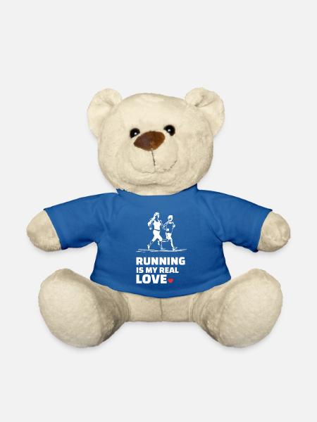 Ich Liebe Rennen - Teddy - Königsblau