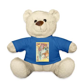 Dreambirds Edict - Teddy Bear - royal blue - Front