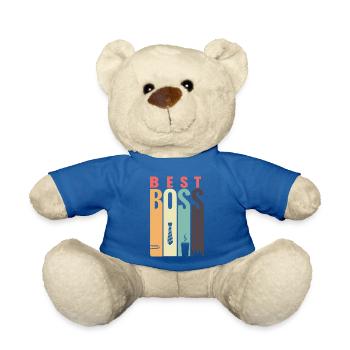Der beste Manager aller Zeiten, CEO, Männer, Frauen - Teddy - Königsblau - Vorne