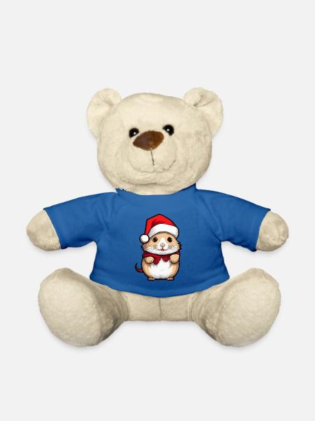 Hamster, Mignon, Noël, Noël, Animal - Nounours - bleu roi