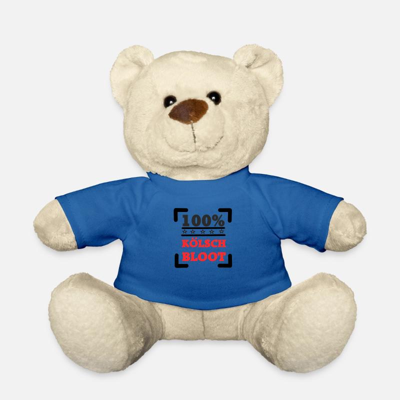 Hundert Prozent Kölsch Bloot - Teddy - Königsblau