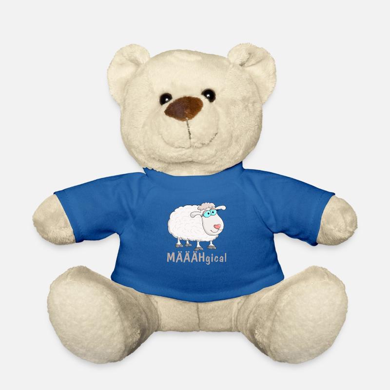 Schaf - Teddy - Königsblau