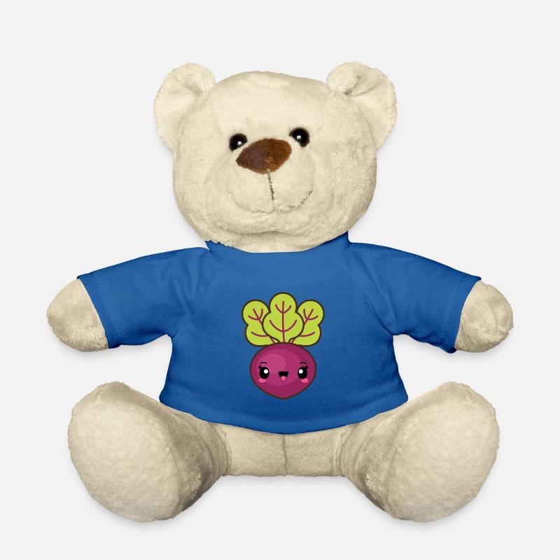 Cute beetroot - Teddy Bear - royal blue